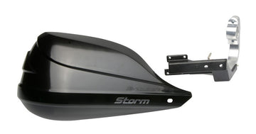 Triumph Trident 660 [BARKBUSTERS] - Conjunto Storm Hanguads com braçadeira de ponto único para montagem na extremidade do guiador Ø22 mm preto