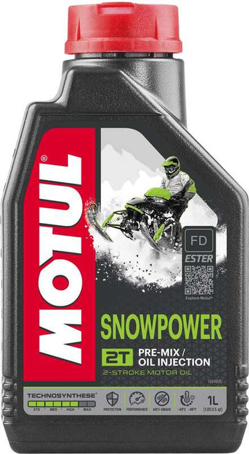 Power de neve 2T Óleo de motor para snowmobile 1L [Motul]