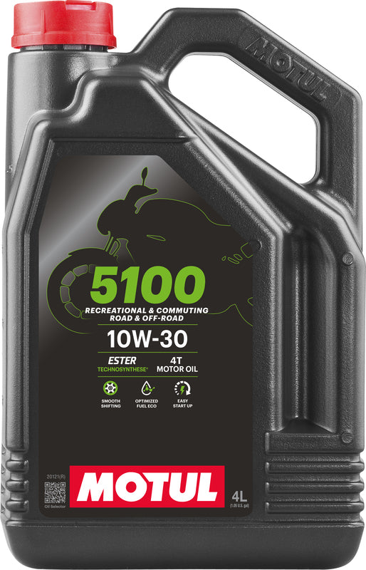Óleo de motor 10W30 4T 4L para motocicletas [Motul]