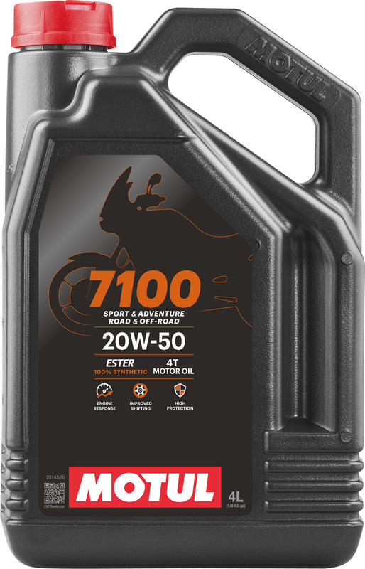 Óleo de motores 20W50 4T 4L para motocicletas [Motul]