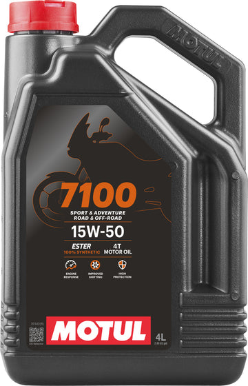 Óleo do motor 15W50 4L para motocicletas de 4 tempos [MOTUL]