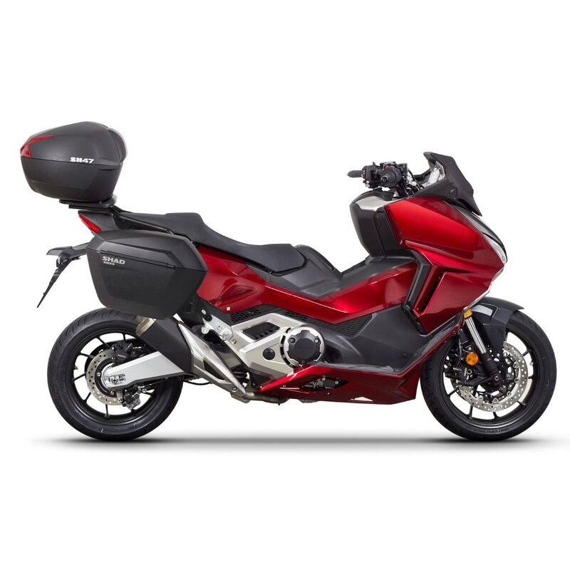 Honda Forza 750 [SHAD] - Sistema de montagem 3P (lateral) - Honda