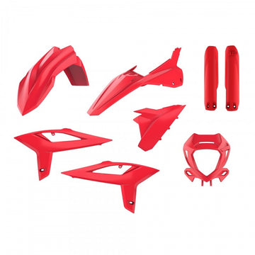 Beta RR 125 [POLISPORT] - Kit Plástico - Cor OEM (20-22) Beta RR T/4T