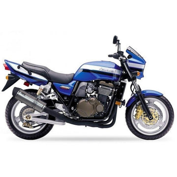 Kawasaki Zrx 1100 [IXIL] - Silenciador hexoval em aço inoxidável / tampa final preta