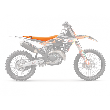 Ktm Sx 250 [BLACKBIRD] - Réplica Trophy 2022 Capa de assento - KTM SX/SX-F