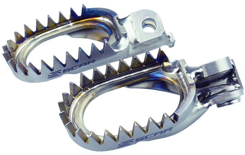 Ktm Sx 250 [SCAR] - Apoios para os pés Gripper Titanium