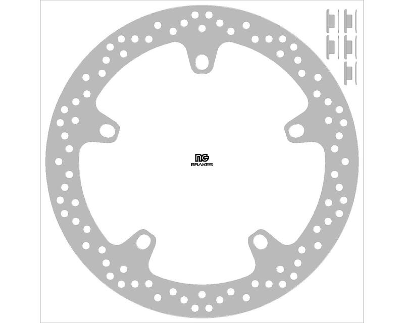 Indian Ftr 1200 [NG BRAKE DISC] - disco de freio rígido redondo