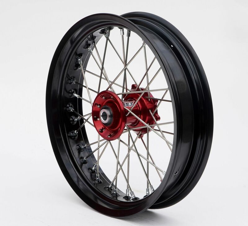 Beta RR 125 [RFX] - Race SM roda dianteira completa 17x3,50