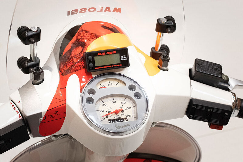 Yamaha X-Max 300 Tech Max + [MALOSSI] - Tacômetro Rapid Sense/Medidor de temperatura/Horas de operação