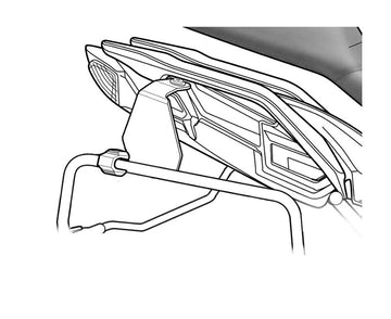 Kawasaki Versys 650 [SHAD] - Kit de montagem 4P