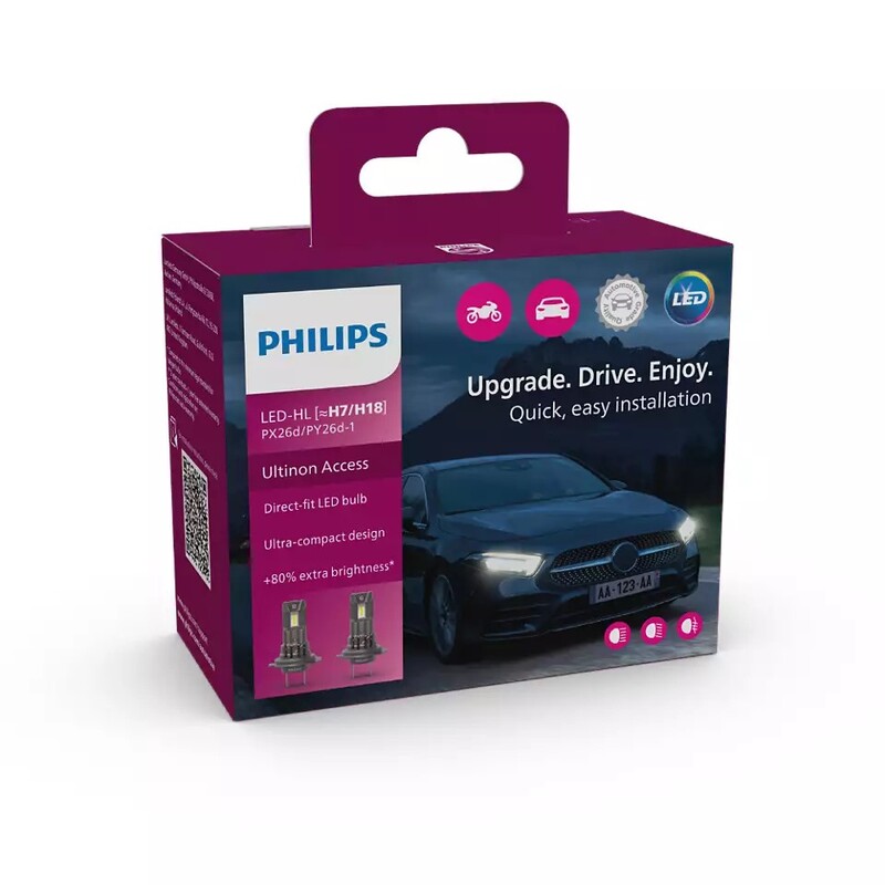 Yamaha Xt 1200 [PHILIPS] - Lâmpada H7 Ultinon Access Moto 12V/55W - 1 peça.