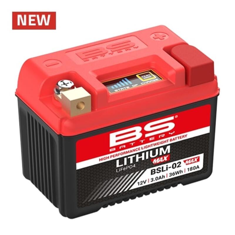 Swm Rs 125 [BATERIA BS] - Fosfato de ferro-lítio - BSLi-02 MAX