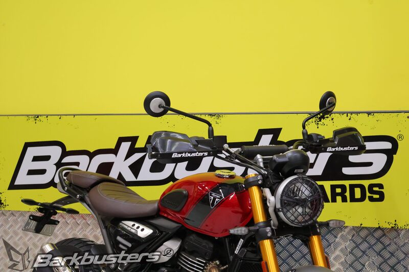 Triumph Scrambler 400 x TR400 [Barkbusters] - Kit de hardware de dois pontos de fixação de alumínio