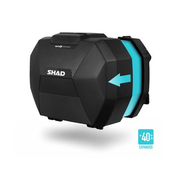 Honda Forza 750 [SHAD] - Conjunto de malas laterais expansíveis em carbono SH38X - 0