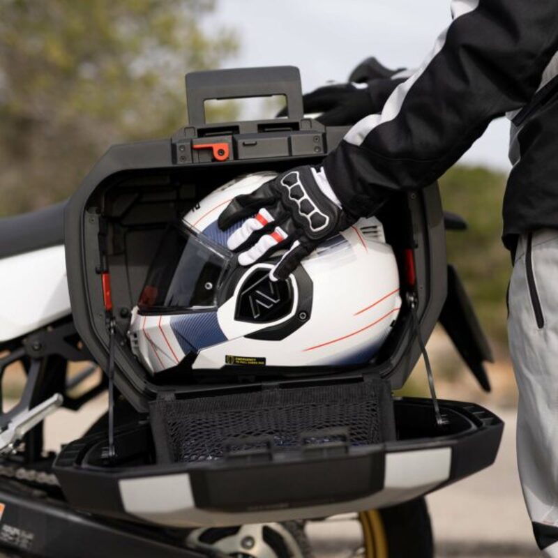 Kymco Ak 550 [SHAD] - Conjunto de caixas laterais expansíveis de alumínio SH38X