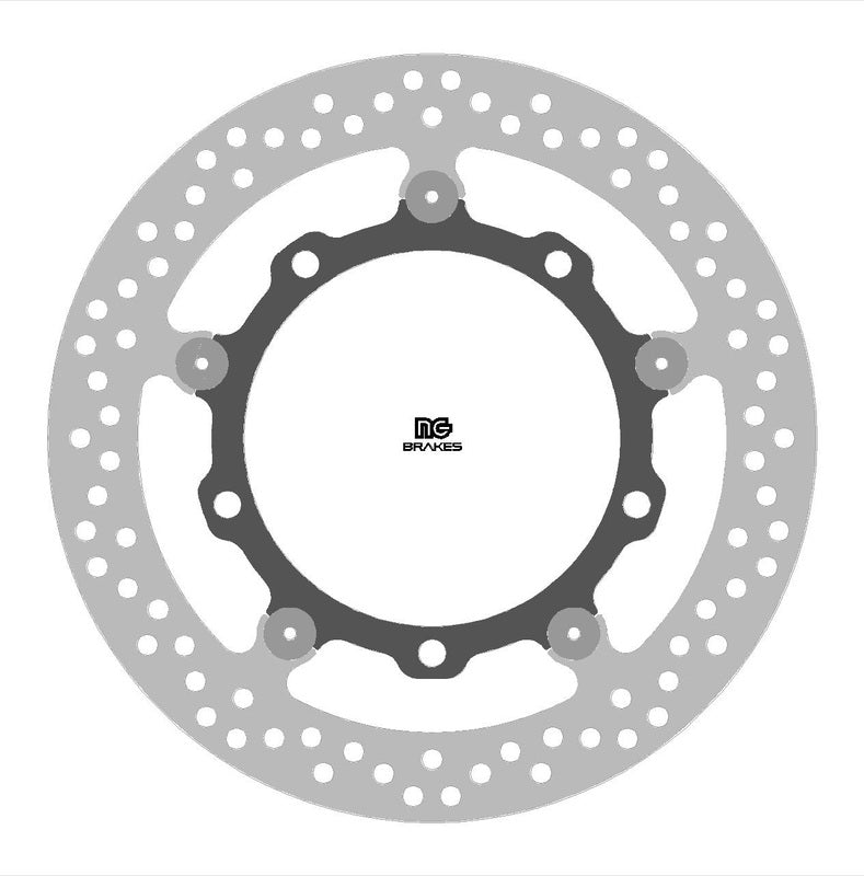 Kawasaki Zx 400 [NG BRAKE DISC] - disco de freio rígido redondo
