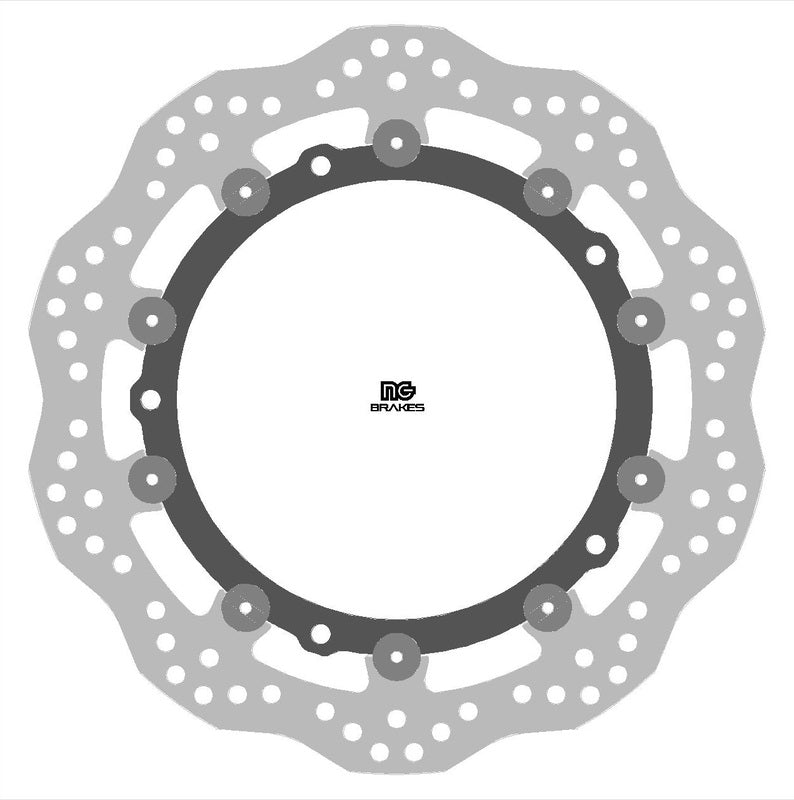 Bmw R 1300 Gs Trophy [NG BRAKE DISC] - Disco de freio flutuante Wave