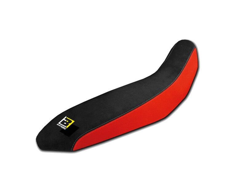 Yamaha Ténéré 700 [BLACKBIRD] - Capa para assento Rally Ride - Preto/Vermelho - 2 peças