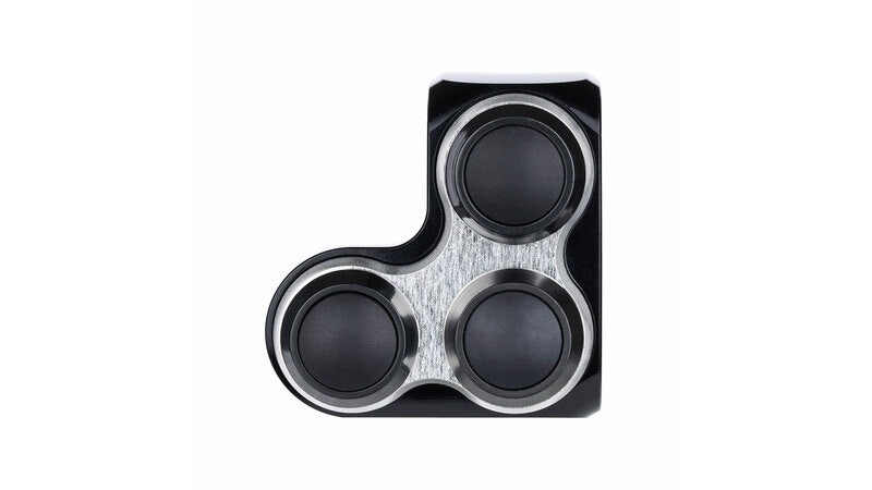 Botões de motocicleta Mo.Switch Basic, 3 botões Black/Silver [Motogadget]