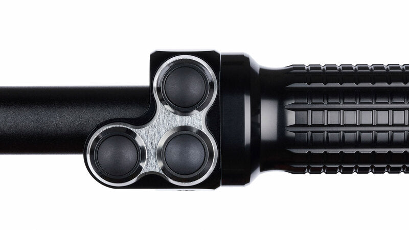 Botões de motocicleta Mo.Switch Basic, 3 botões Black/Silver [Motogadget]