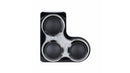 Botões de motocicleta Mo.Switch Basic, 3 botões Black/Silver [Motogadget]-2