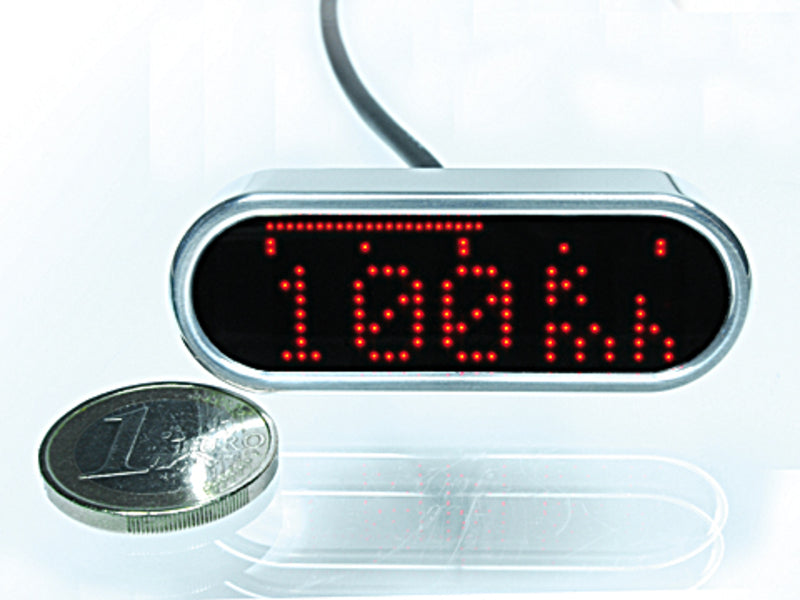 Mini Tacho do Motoscópio, polido [Motogadget]