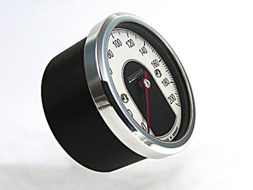 Motoscópio análogo Tiny, polido para motocicletas [Motogadget] - 0