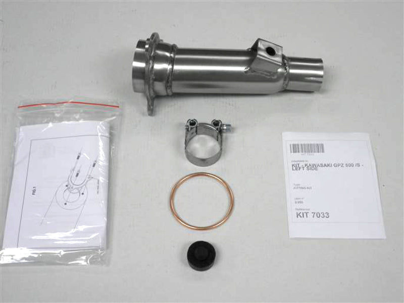 Kawasaki GPZ 500 [IXIL] - tubo adaptador, GPZ 500 S, esquerdo