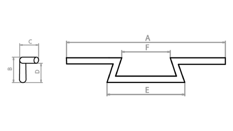 Harley Davidson Fxsbse [FEHLING] - Guiador FEHLING - Guiador Z, 1 polegada, com recesso para cabo elétrico (para todos HD a partir do ano 82)