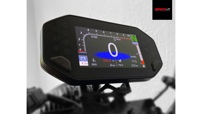 Yamaha Xsr 900 [KOSO] - Cockpit multifuncional digital RX-4 para MT-07/09, XSR 700/900