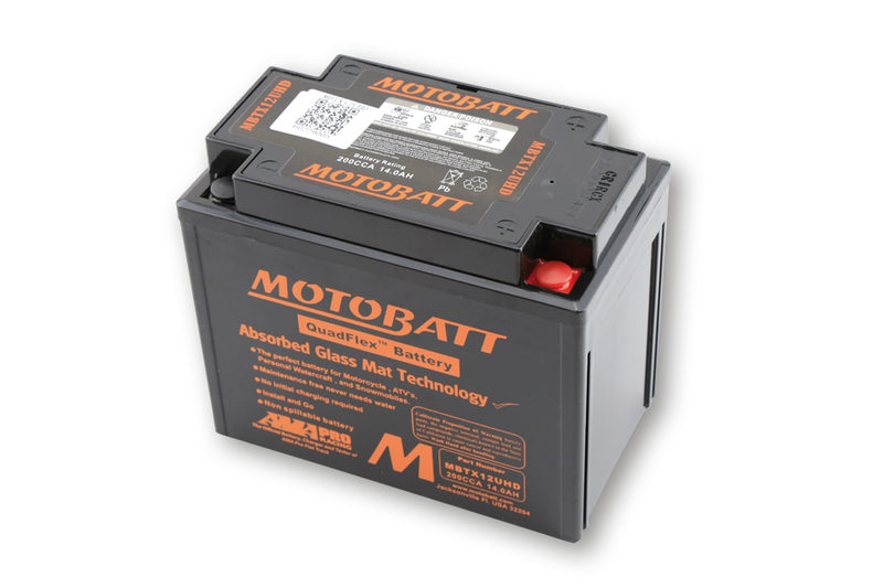Triumph Tiger 955 [MOTOBATT] - Bateria MBTX12UHD, preta