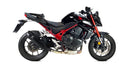 Honda Cb 750 Boldor [IXRACE] - Silenciador de aço inox deserto para Honda CB 750 HORNET, 23- (RH12)-3