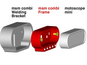 Copo de soldagem de motocicleta VA para MSM Combi Instruments [Motogadget] - 0