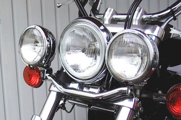 Yamaha Xvs 650 [FEHLING] - Porta-lâmpadas para faróis adicionais Yamaha XVS 650 96-03/1100 Drag Star 99-02