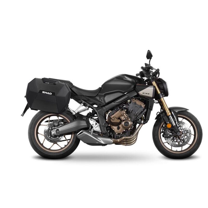 Honda Cb 650 [SHAD] - Sistema de fixação 3P (lateral)