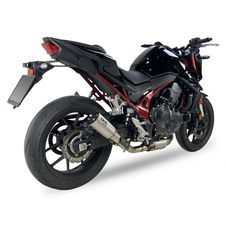Honda Cb 750 [IXIL] - Silenciador RC em aço inoxidável / tampa final em carbono