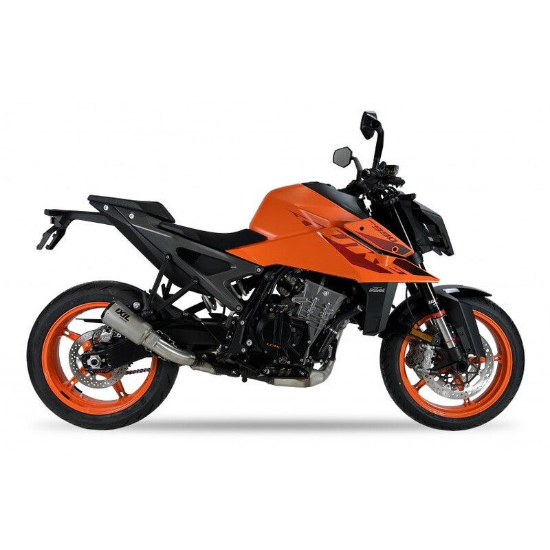 Ktm Duke 990 [IXIL] - Silenciador RC em aço inoxidável / tampa final em carbono
