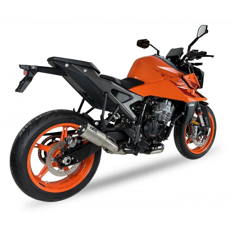 Ktm Duke 990 [IXIL] - Silenciador RC em aço inoxidável / tampa final em carbono