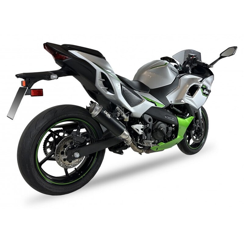 Kawasaki Z 500 [IXIL] - Silenciador deslizante RC3B aço inoxidável preto
