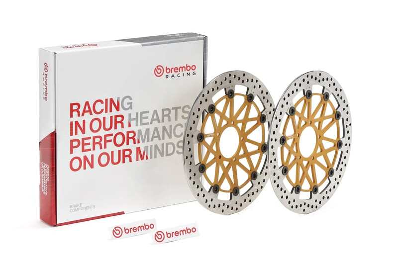 Ducati Panigale 1199 [BREMBO RACING] - UPGRADE Supersport discos de freio redondos flutuantes - em pares