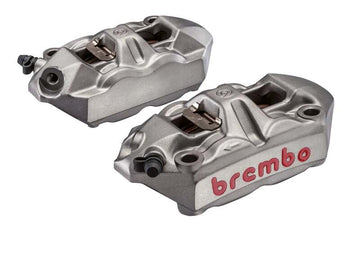 Suzuki Gsx-R 1300 Hayabusa [BREMBO RACING] - Par de pinças de freio M4 inteiriças - 18mm/P4 34 (com pastilhas)