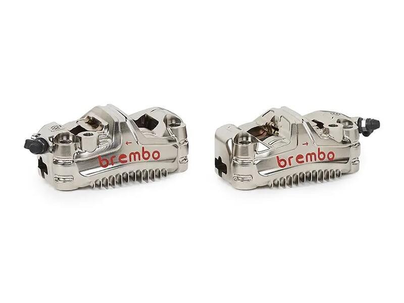 Aprilia Tuono 1000 [BREMBO RACING] - Kit de pinça de freio radial GP4-MS de 108 mm