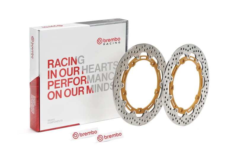 Bmw R Ninet Racer [BREMBO RACING] - UPGRADE Supersport discos de freio redondos flutuantes - em pares