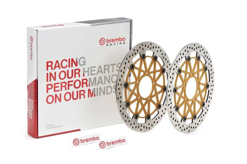 Kawasaki Zx-10Rr [BREMBO RACING] - ATUALIZAÇÃO de discos de freio redondos flutuantes Supersport - em pares