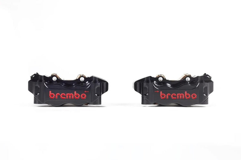 Kawasaki Zr 400 [BREMBO RACING] - UPGRADE GP4-RB pinças de freio de 4 pistões (par) dianteiras, Ø 30/34 mm