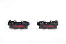Suzuki Hayabusa [BREMBO RACING] - UPGRADE GP4-RB pinças de freio de 4 pistões (par) dianteiras, Ø 30/34 mm