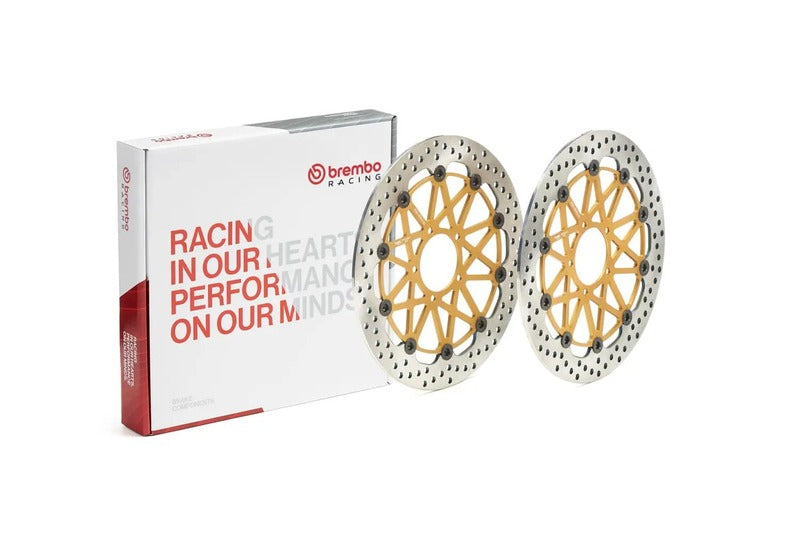 Ducati Hyperstrada 821 [BREMBO RACING] - UPGRADE Supersport par de discos de freio flutuantes – 208973736