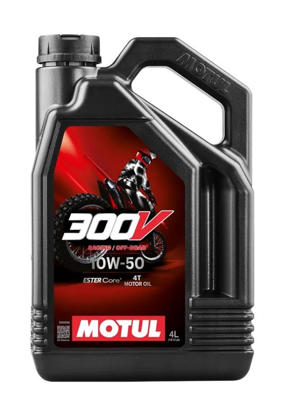 Óleo de motor 10W50 4T 4L para corridas off-road [Motul]