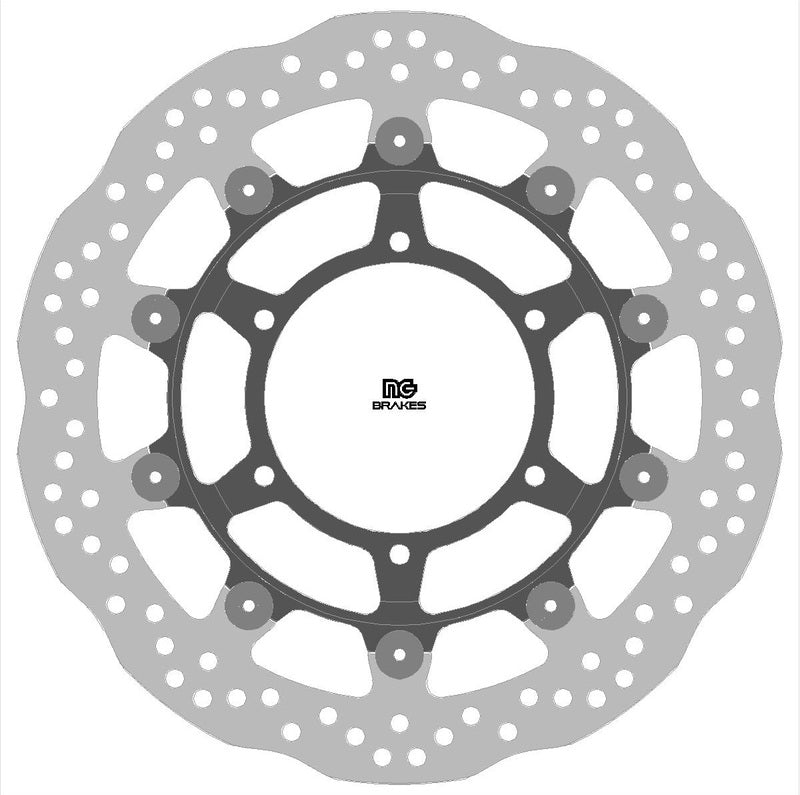 Benelli Trk 702 [NG BRAKE DISC] - disco de freio flutuante