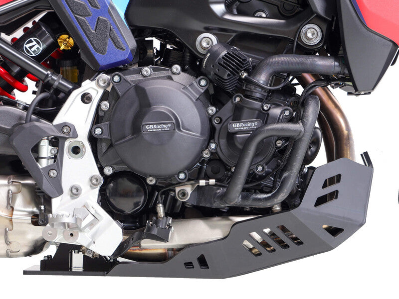Bmw F 900 Gs [AXP] - Adventure Skid Plate - PE-HD 8mm - para barras de colisão Outback Motortek
